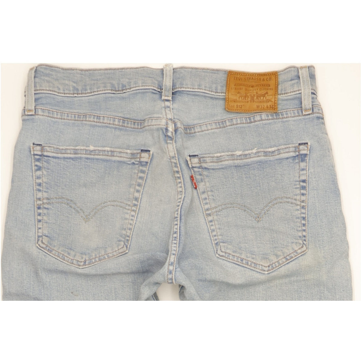 Levi's 511 Men Blue Straight Slim Stretch Jeans W32 L35