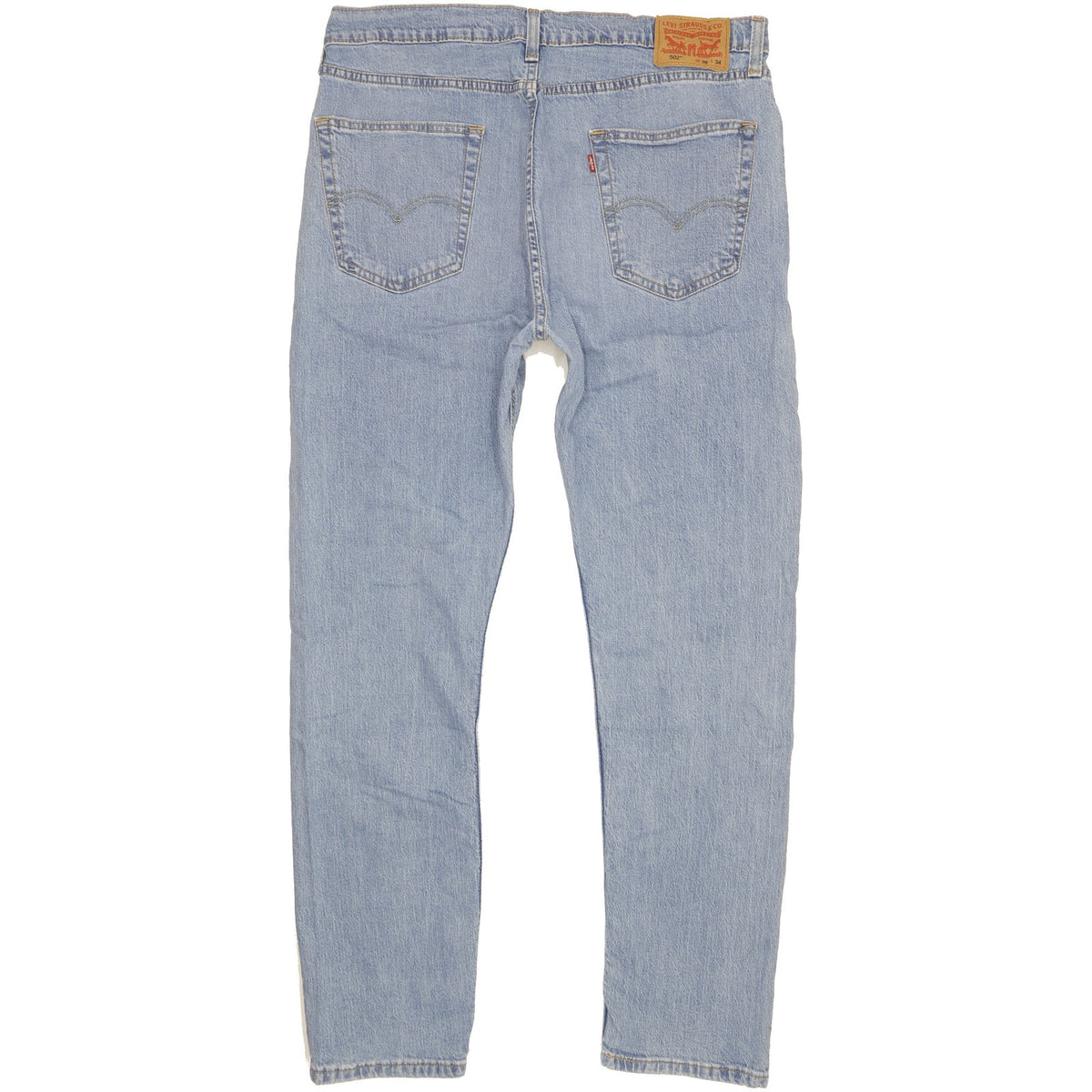 Levi's 502 Men Blue Tapered Regular Stretch Jeans W36 L32