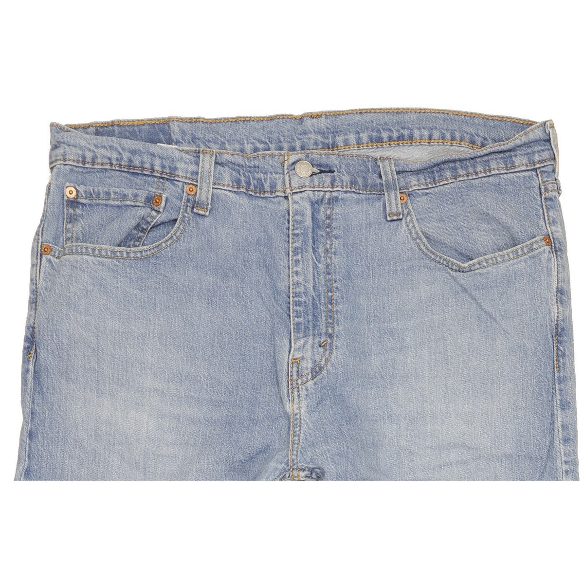 Levi's 502 Men Blue Tapered Regular Stretch Jeans W36 L32