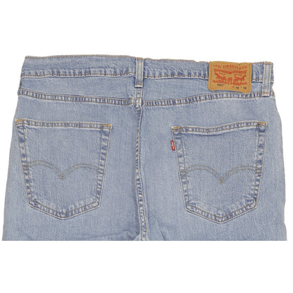 Levi's 502 Men Blue Tapered Regular Stretch Jeans W36 L32