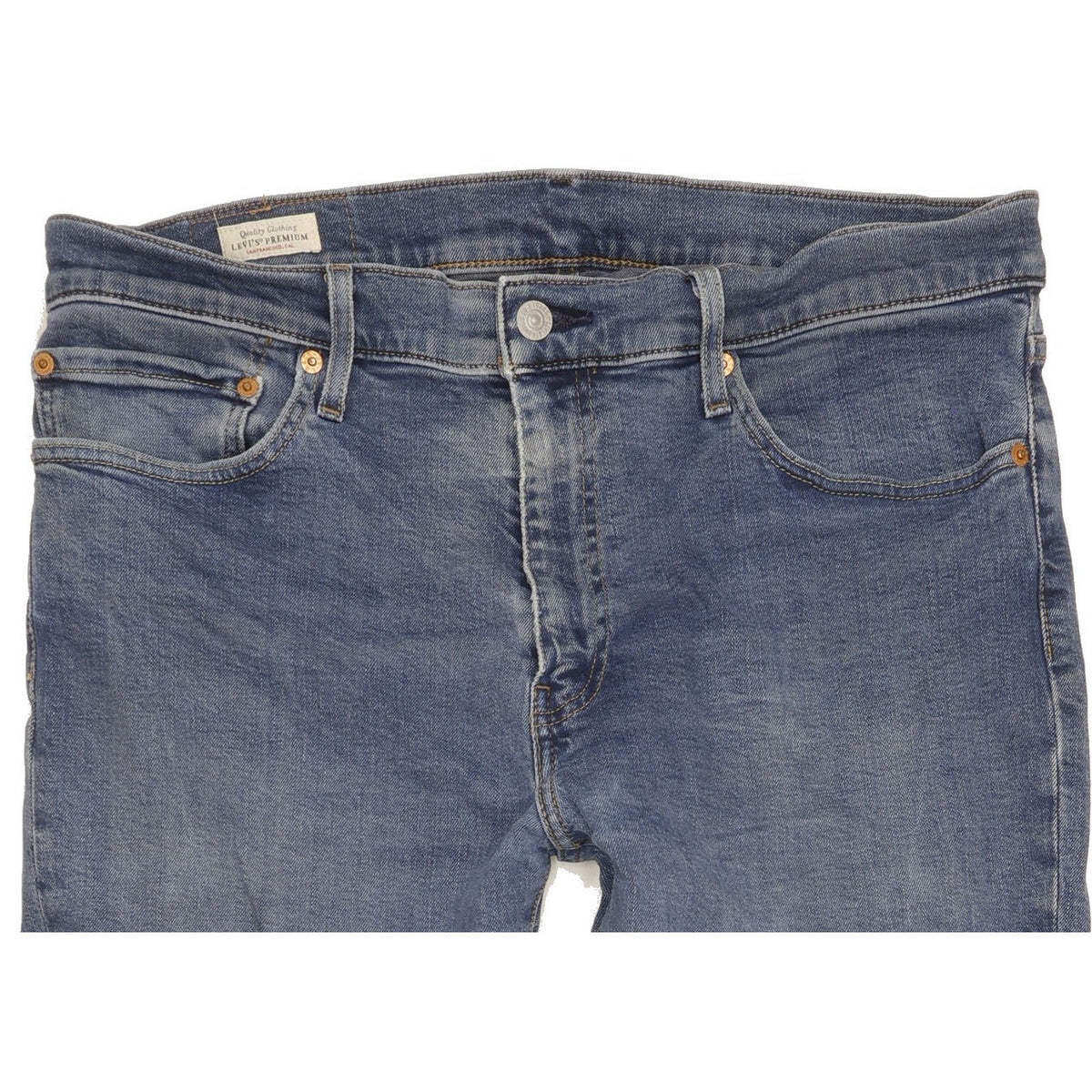 Levi's 511 Men Blue Straight Slim Stretch Jeans W36 L32