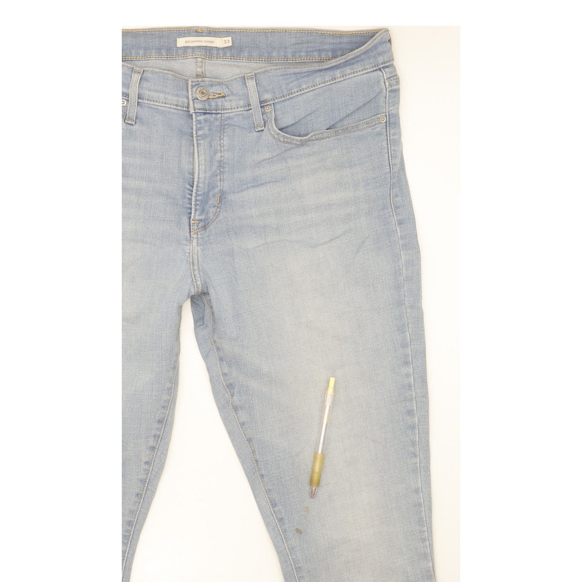 Levi's 311 Shaping Women Blue Skinny Slim Stretch Jeans W33 L32