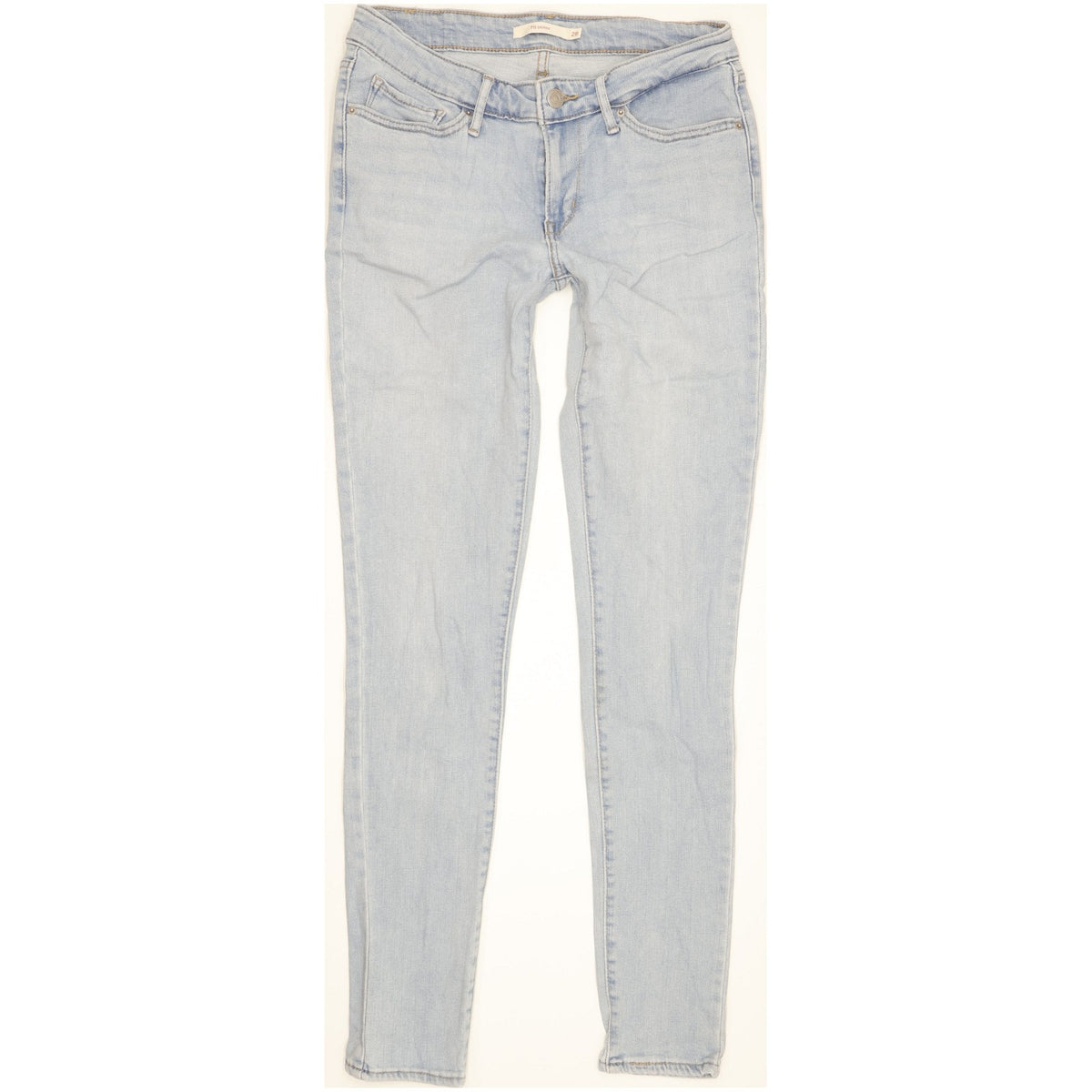 Levi's 711 Women Blue Skinny Slim Stretch Jeans W28 L31