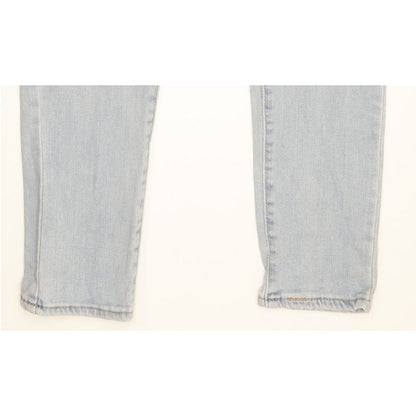 Levi's 711 Women Blue Skinny Slim Stretch Jeans W28 L31