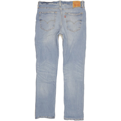Levi's 514 Men Blue Straight Slim Stretch Jeans W36 L34