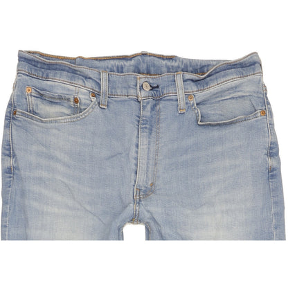 Levi's 514 Men Blue Straight Slim Stretch Jeans W36 L34
