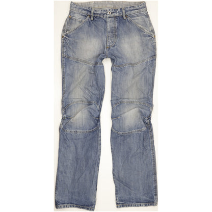 G-Star Elwood Men Blue Straight Regular Jeans W33 L34