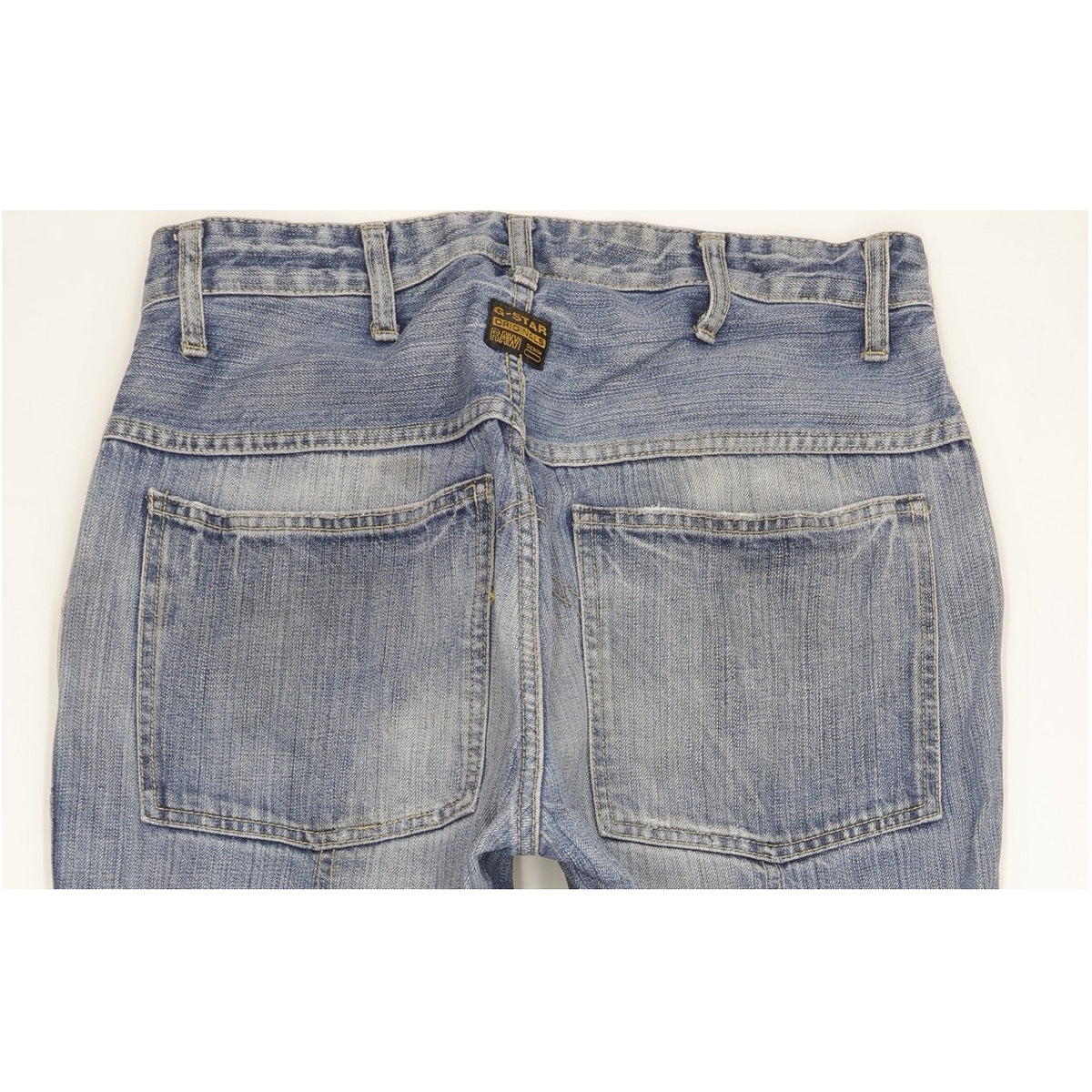 G-Star Elwood Men Blue Straight Regular Jeans W33 L34
