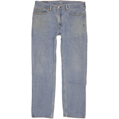 Levi's 505 Men Blue Straight Regular Jeans W36 L32