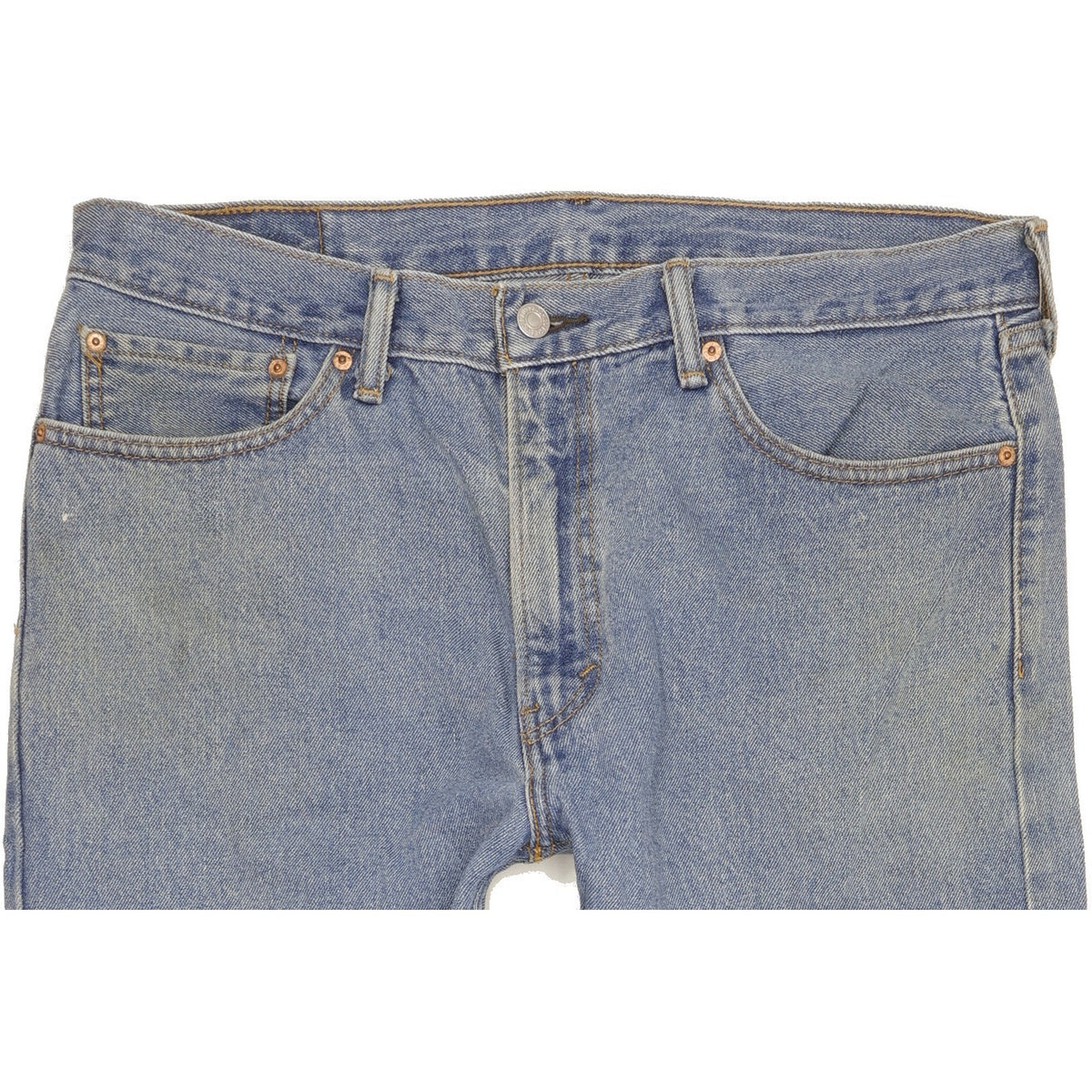 Levi's 505 Men Blue Straight Regular Jeans W36 L32