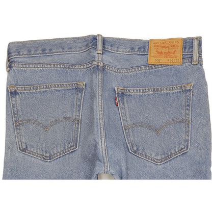 Levi's 505 Men Blue Straight Regular Jeans W36 L32