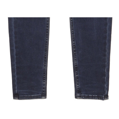 Levi's 710 Super Women Blue Skinny Slim Stretch Jeans W26 L32