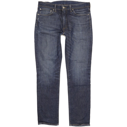 Levi's 511 Men Blue Straight Slim Stretch Jeans W36 L34