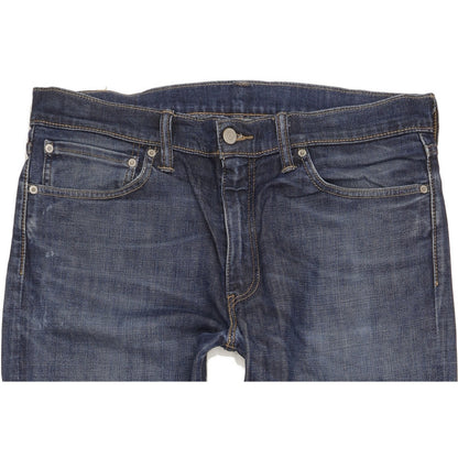 Levi's 511 Men Blue Straight Slim Stretch Jeans W36 L34