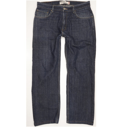 Levi's 559 Men Navy Straight Relaxed Jeans W34 L30