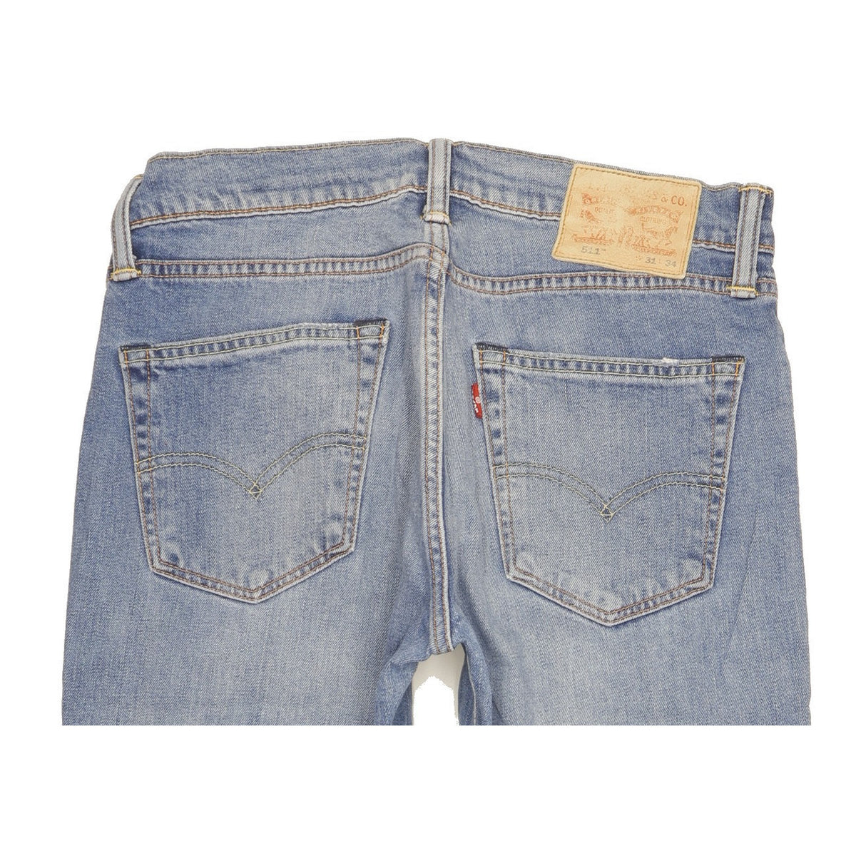 Levi's 511 Men Blue Straight Slim Stretch Jeans W31 L29