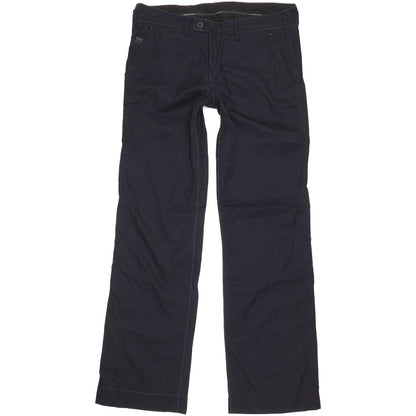 G-Star 3301 Women Navy Straight Slim Chino Trousers W30 L32