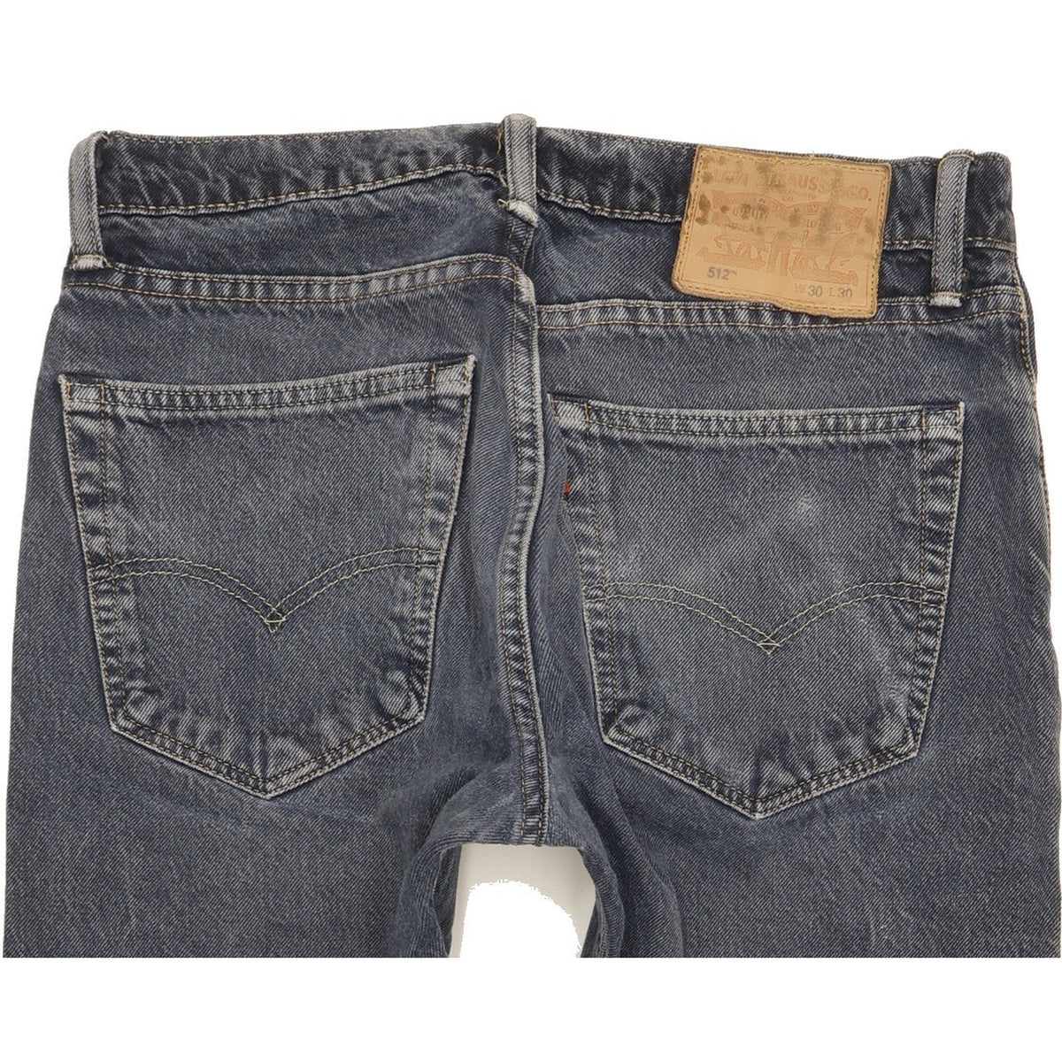 Levi's 512 Men Blue Tapered Slim Stretch Jeans W30 L29