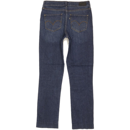 Levi's Demi Curve Women Blue Straight Classic Stretch Jeans W28 L28
