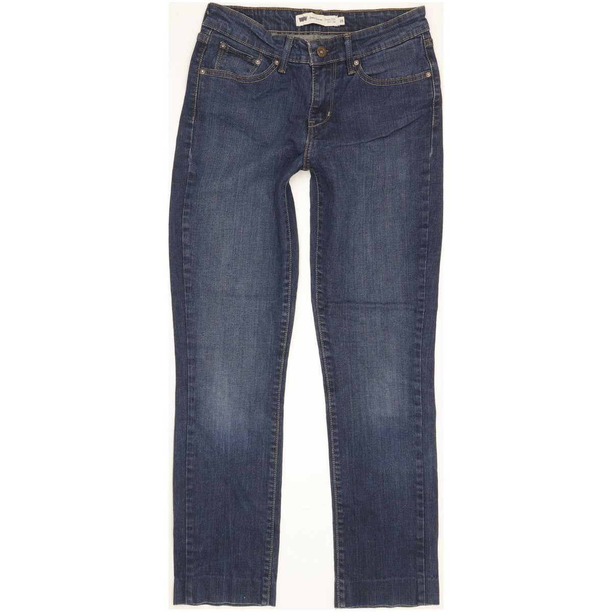 Levi's Demi Curve Women Blue Straight Classic Stretch Jeans W28 L28