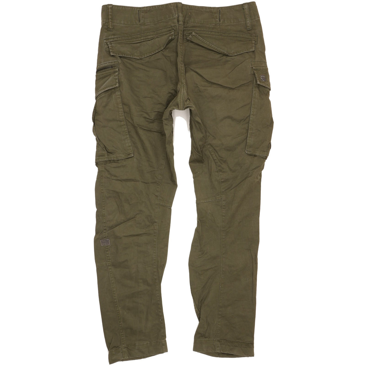G-Star Rovic 3D Men Green Tapered Relaxed Stretch Jeans W33 L32