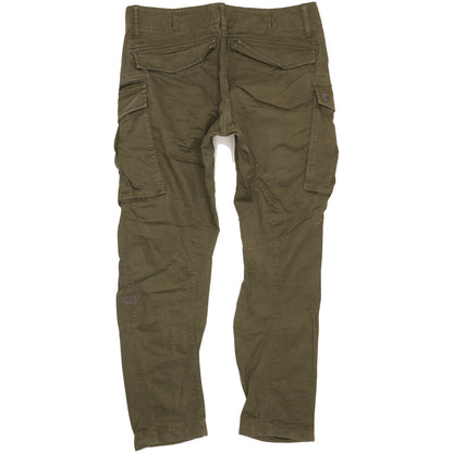 G-Star Rovic 3D Men Green Tapered Relaxed Stretch Jeans W33 L32