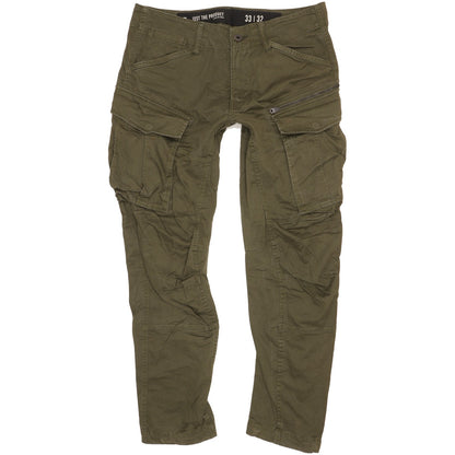 G-Star Rovic 3D Men Green Tapered Relaxed Stretch Jeans W33 L32