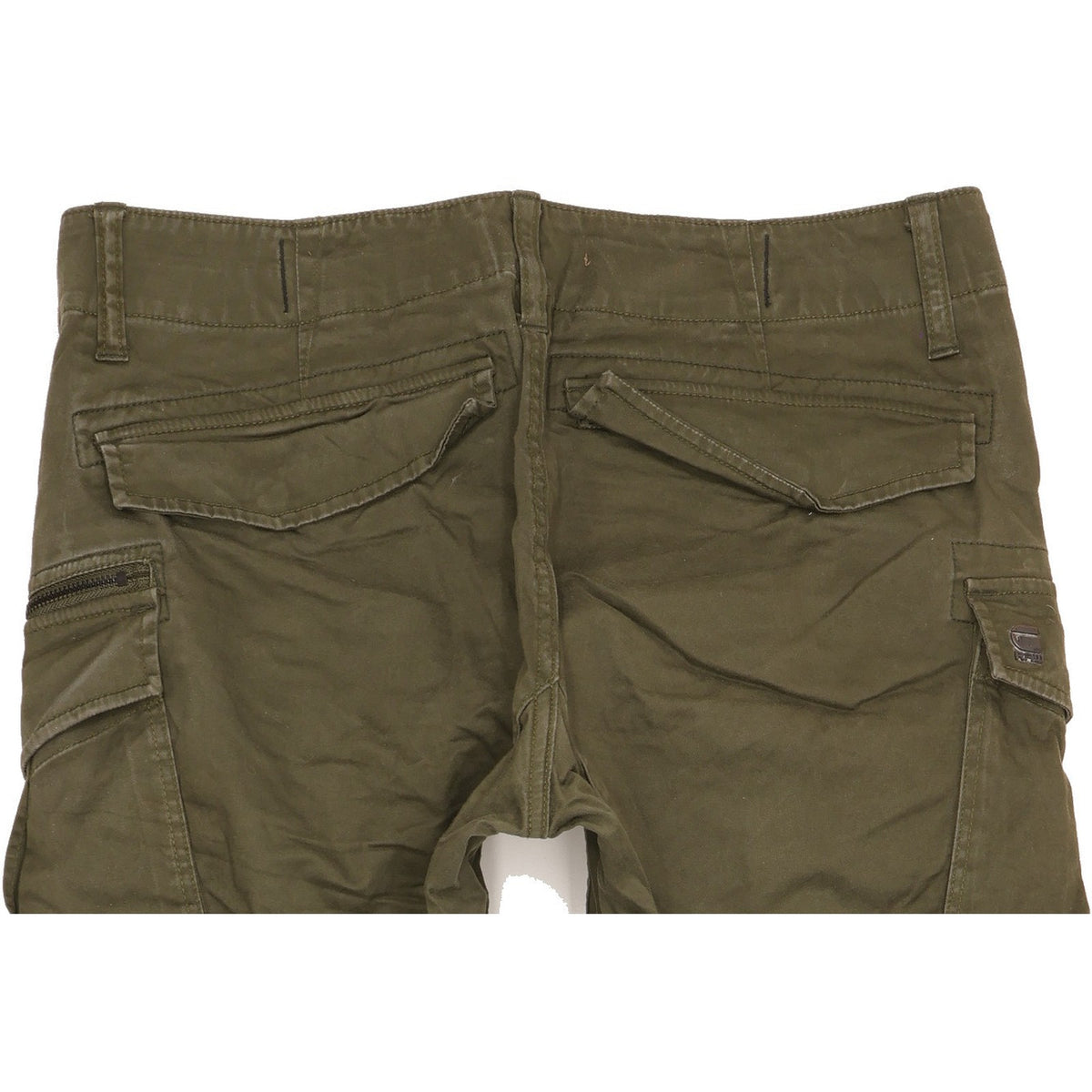 G-Star Rovic 3D Men Green Tapered Relaxed Stretch Jeans W33 L32