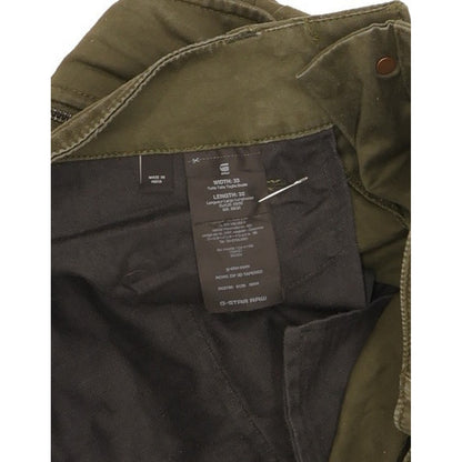 G-Star Rovic 3D Men Green Tapered Relaxed Stretch Jeans W33 L32