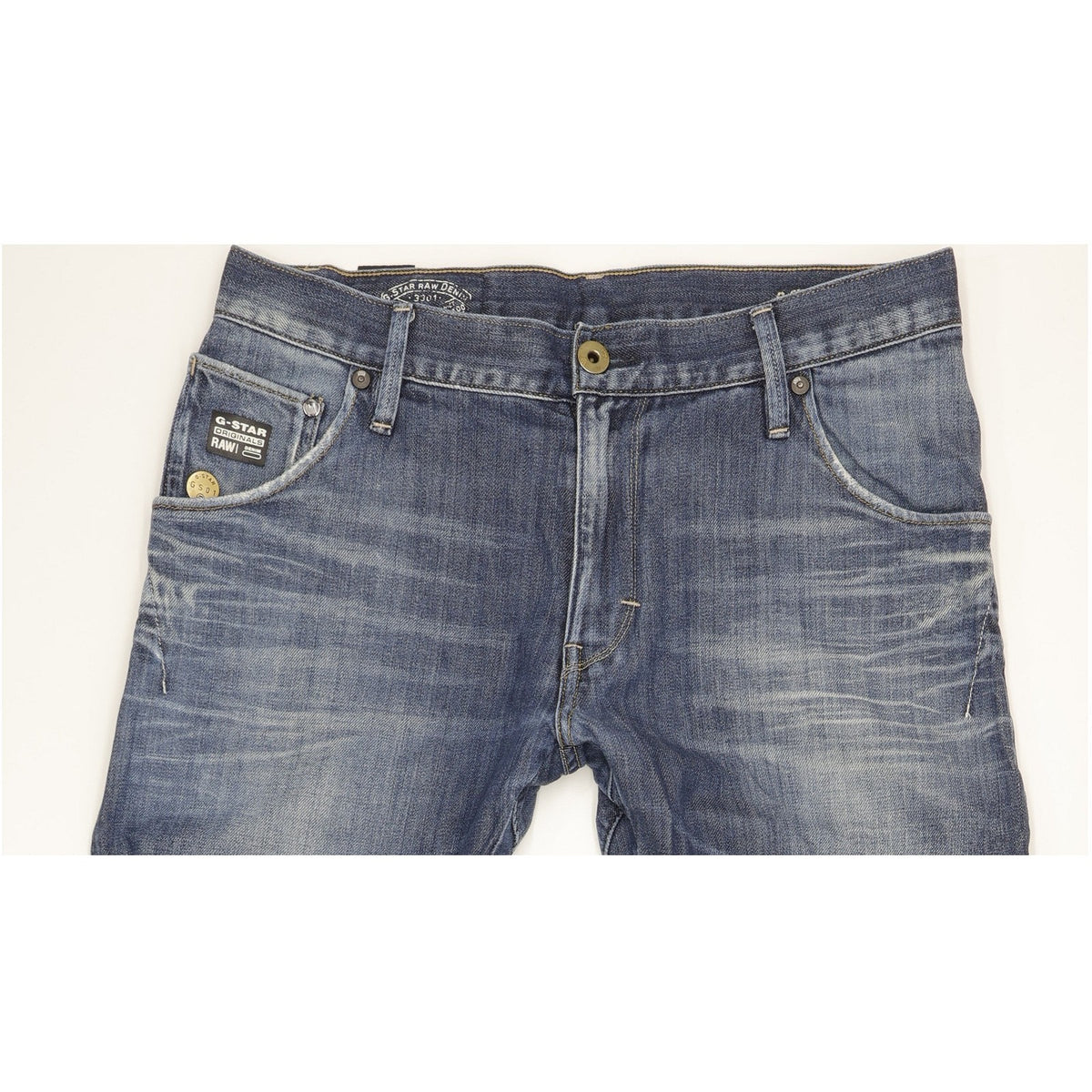 G-Star Arc 3D Men Blue Tapered Loose Jeans W32 L32