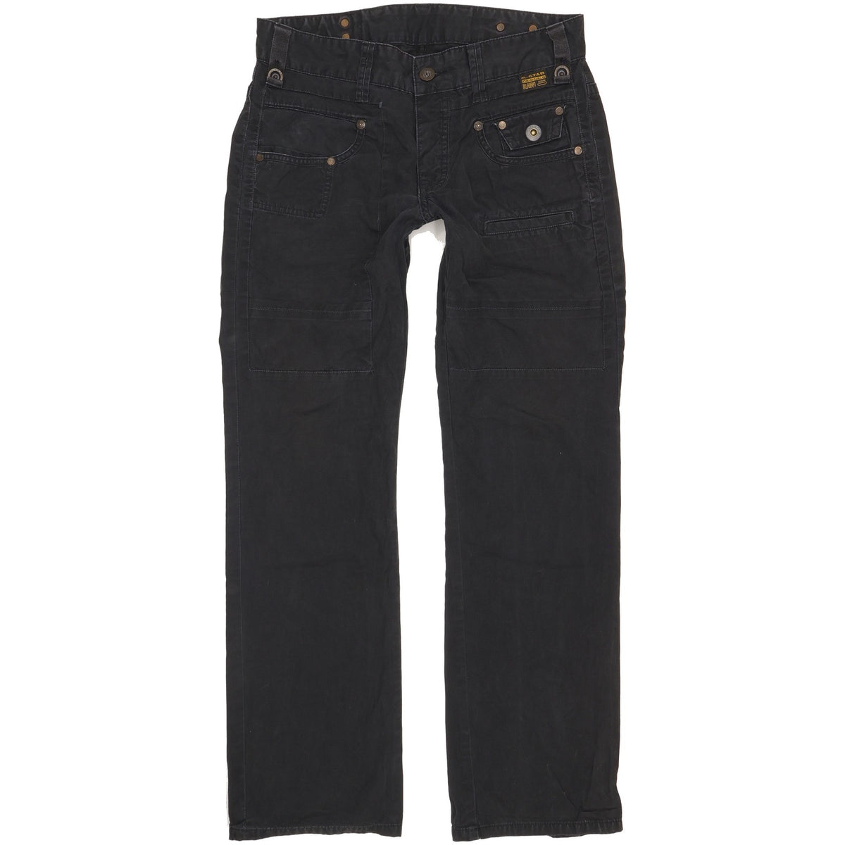 G-Star Army Radar Men Black Straight Regular Jeans W32 L31