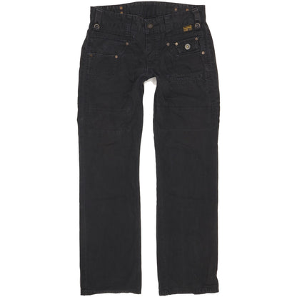 G-Star Army Radar Men Black Straight Regular Jeans W32 L31