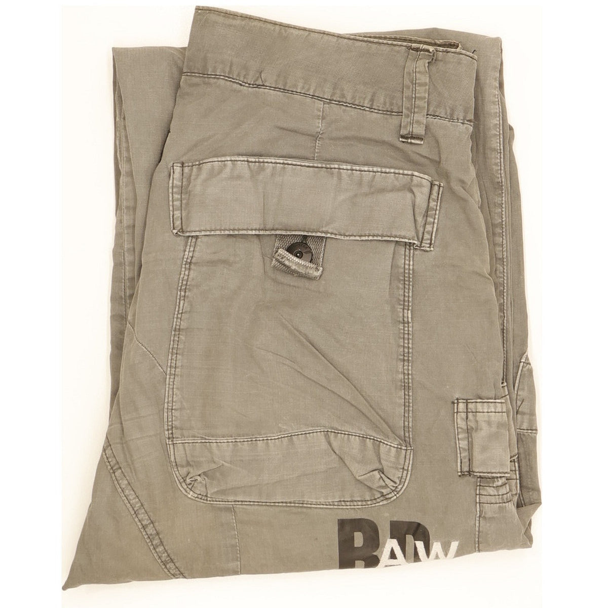 G-Star Men Grey Straight Loose Trousers W30 L33