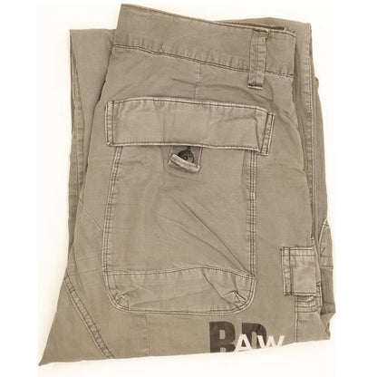 G-Star Men Grey Straight Loose Trousers W30 L33