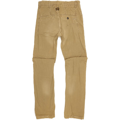 G-Star Bronson Men Brown Straight Regular Chino Trousers W31 L36