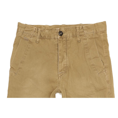 G-Star Bronson Men Brown Straight Regular Chino Trousers W31 L36