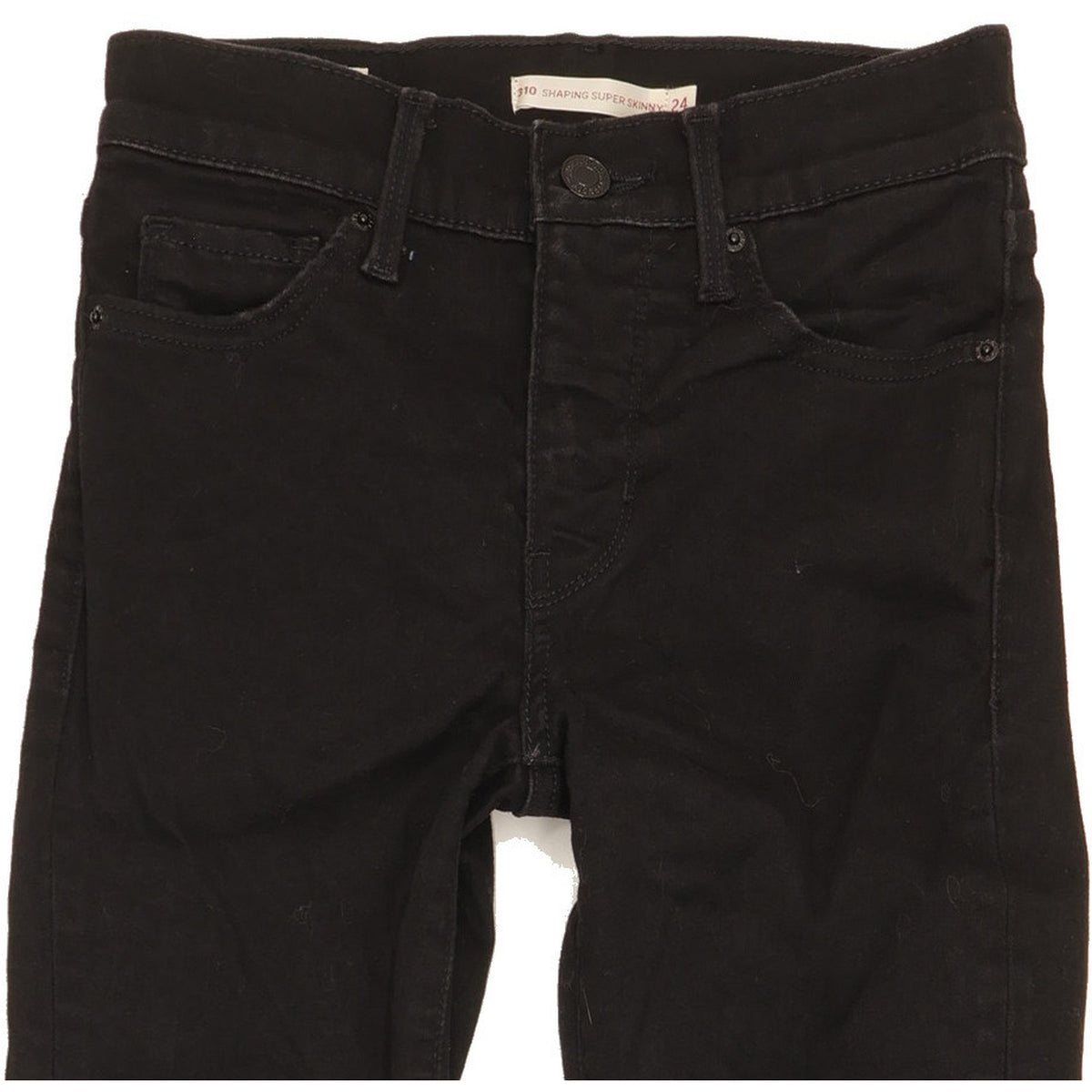 Levi's 310 Shaping Women Black Skinny Slim Stretch Jeans W24 L31