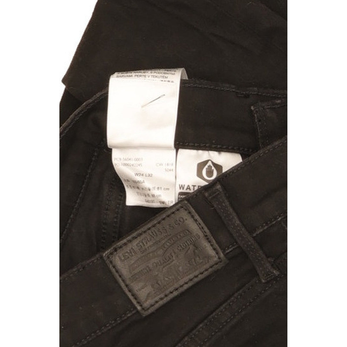 Levi's 310 Shaping Women Black Skinny Slim Stretch Jeans W24 L31