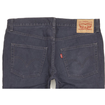 Levi's 511 Men Blue Straight Slim Jeans W36 L29