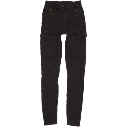 G-Star Cargo Black Skinny Slim Stretch Jeans High Waisted W26 L34