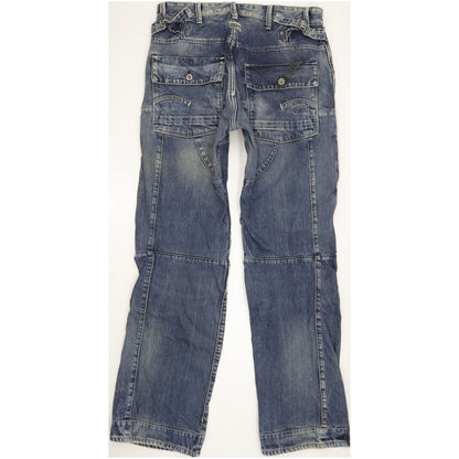 G-Star Trail Elwood Men Blue Straight Loose Jeans W34 L34