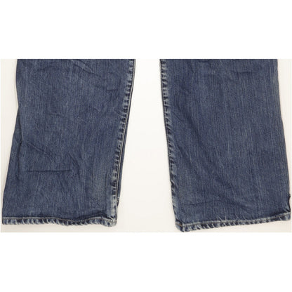 G-Star Trail Elwood Men Blue Straight Loose Jeans W34 L34