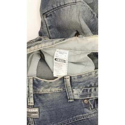 G-Star Trail Elwood Men Blue Straight Loose Jeans W34 L34