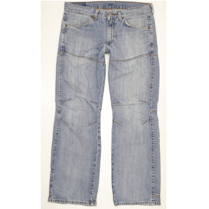 Mustang Worker Men Blue Straight Regular Jeans W32 L31