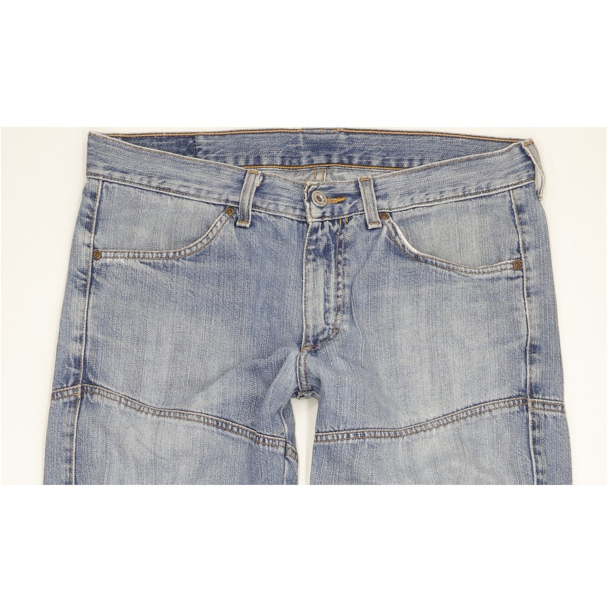 Mustang Worker Men Blue Straight Regular Jeans W32 L31