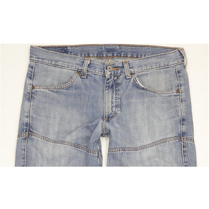 Mustang Worker Men Blue Straight Regular Jeans W32 L31