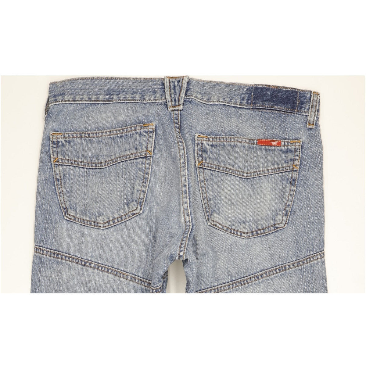 Mustang Worker Men Blue Straight Regular Jeans W32 L31