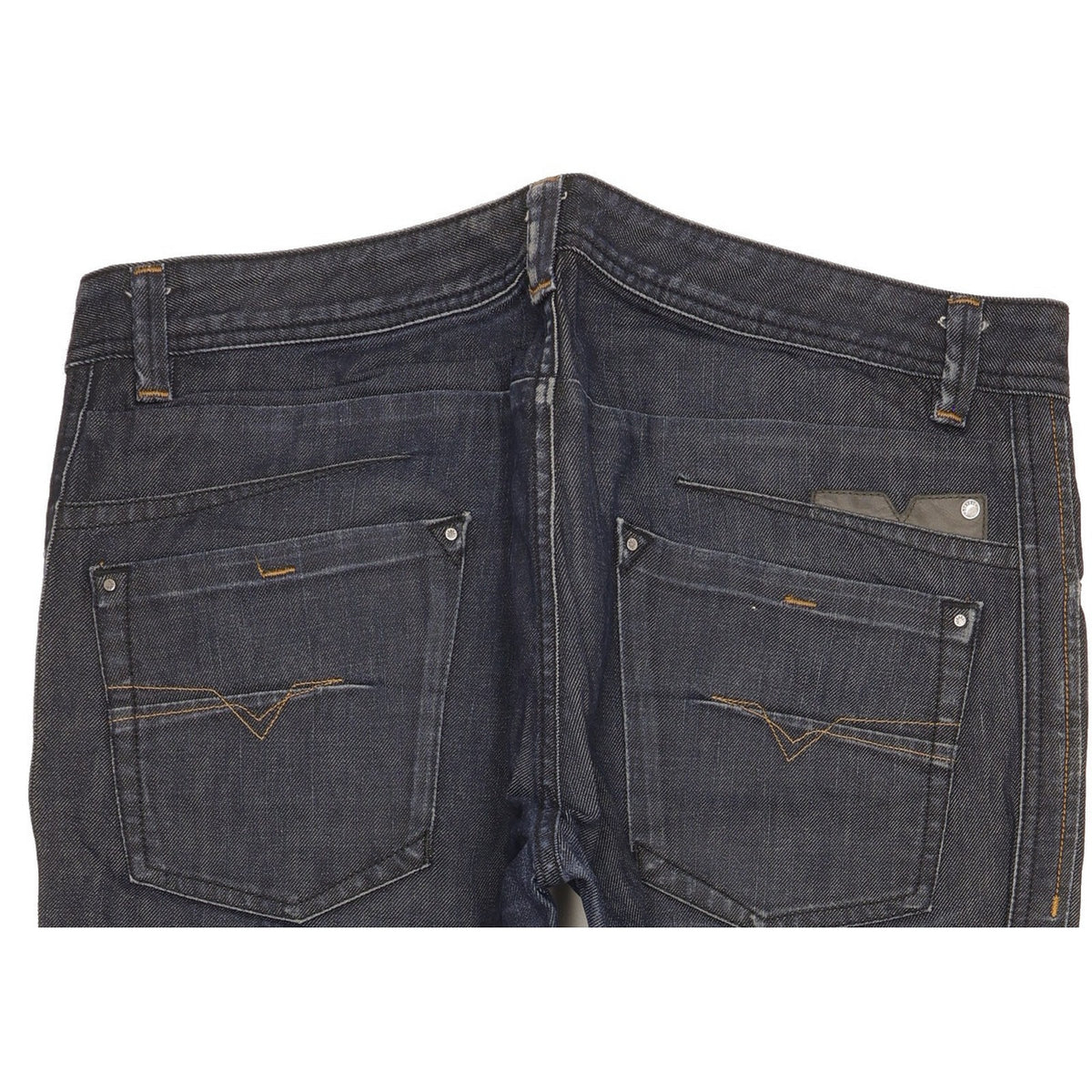 Diesel Darron Men Navy Tapered Slim Jeans W34 L32