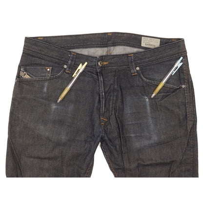 Diesel Darron Men Navy Tapered Slim Jeans W34 L32