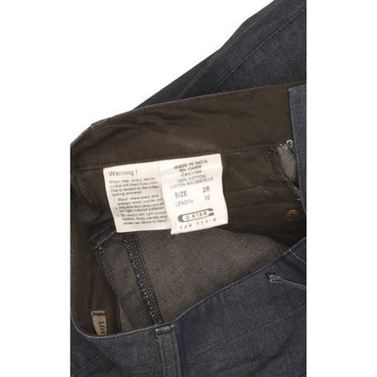 G-Star Ruston Women Blue Straight Slim Jeans W26 L32